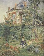Edouard Manet Un coin du jardin de Bellevue (mk40) Sweden oil painting artist